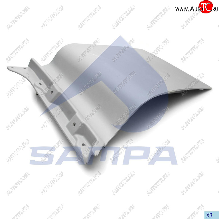 7 249 р. Накладка MAN TGA,L,LX двери нижняя правая SAMPA SAMPA 18200191  с доставкой в г. Кемерово