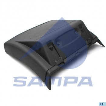 3 499 р. Крыло MAN TGX заднее передняя часть (690мм) SAMPA SAMPA 18200212  с доставкой в г. Кемерово. Увеличить фотографию 1