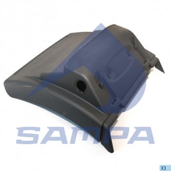 3 599 р. Крыло MAN TGX заднее левоеправое задняя часть SAMPA SAMPA 18200214  с доставкой в г. Кемерово. Увеличить фотографию 1
