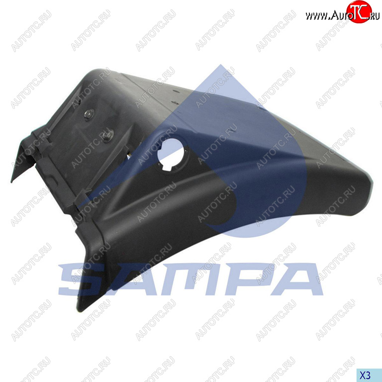 2 999 р. Крыло MAN TGA,TGS заднее передняя часть левоеправое (520мм) SAMPA SAMPA 18200258  с доставкой в г. Кемерово