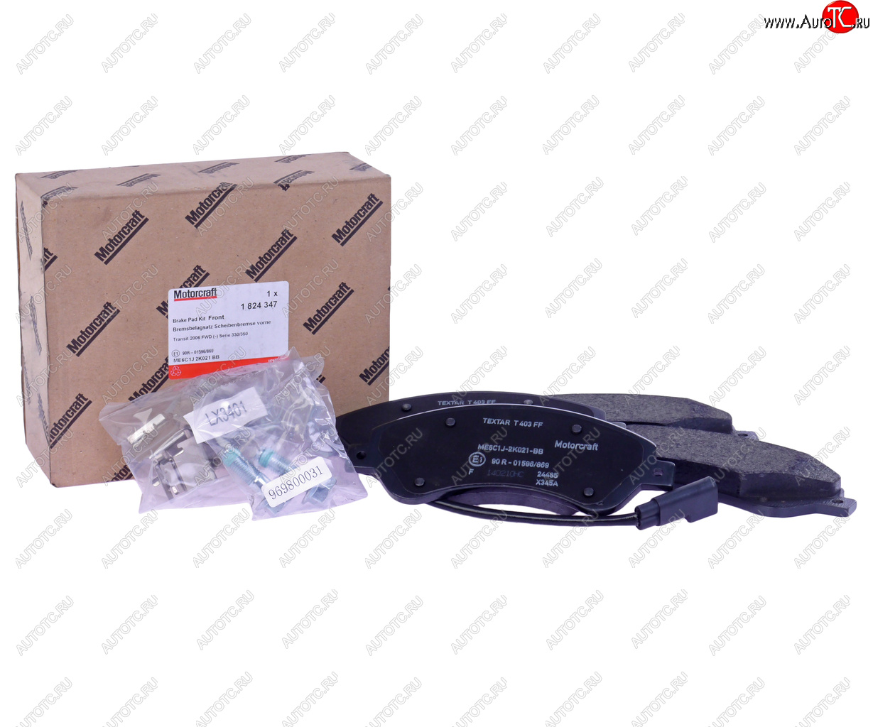 6 399 р. Колодки тормозные FORD Transit (06-) передние (комфорт) (4шт.) OE FORD 1824347  с доставкой в г. Кемерово