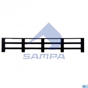 679 р. Решетка радиатора VOLVO FH,FM облицовки нижняя SAMPA SAMPA 18300009  с доставкой в г. Кемерово. Увеличить фотографию 1