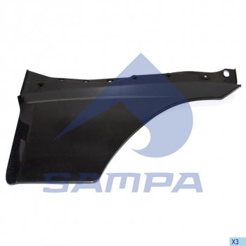 4 949 р. Накладка VOLVO FH12 2V двери нижняя левая SAMPA SAMPA 18300029  с доставкой в г. Кемерово. Увеличить фотографию 1