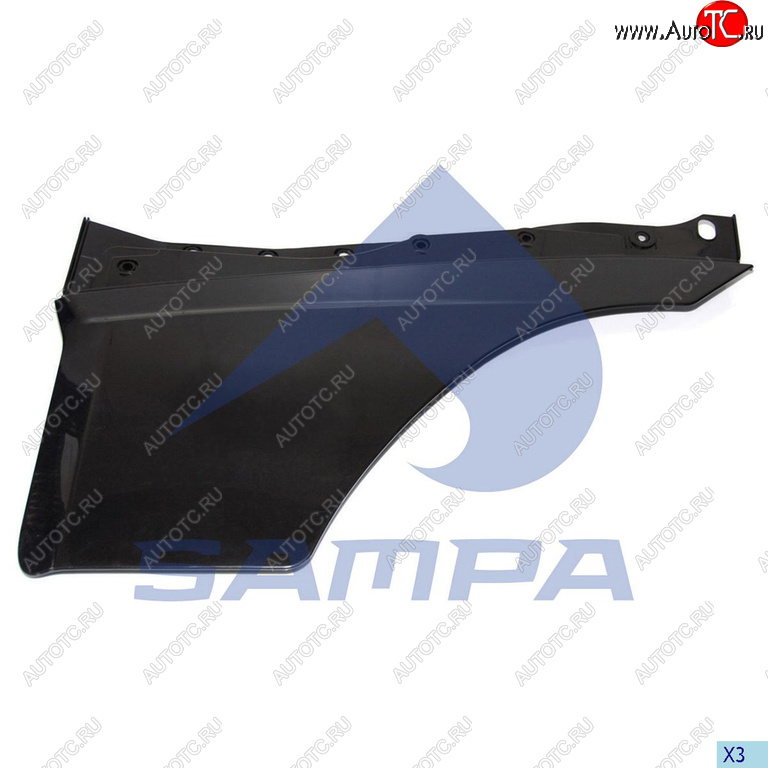 4 949 р. Накладка VOLVO FH12 2V двери нижняя левая SAMPA SAMPA 18300029  с доставкой в г. Кемерово