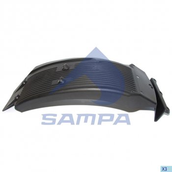 1 799 р. Подкрылок VOLVO FH кабины передний правый SAMPA SAMPA 18300043  с доставкой в г. Кемерово. Увеличить фотографию 1