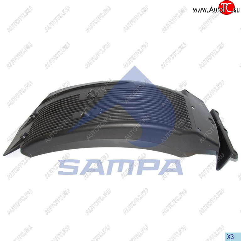 1 799 р. Подкрылок VOLVO FH кабины передний правый SAMPA SAMPA 18300043  с доставкой в г. Кемерово