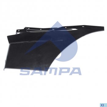 3 199 р. Накладка VOLVO FH 1V двери нижняя левая SAMPA SAMPA 18300090  с доставкой в г. Кемерово. Увеличить фотографию 1