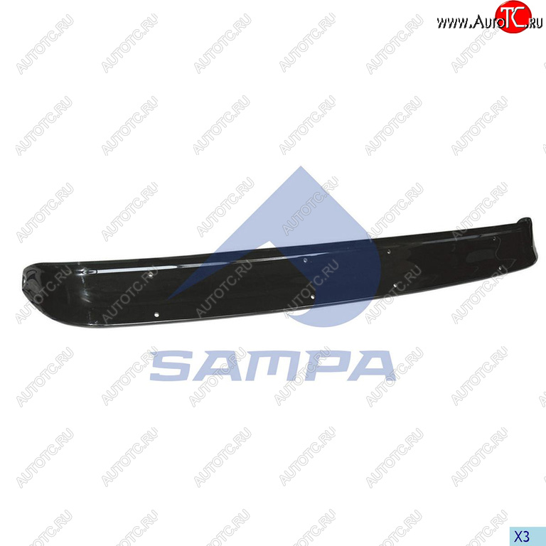 13 499 р. Козырек VOLVO FH12,16 солнцезащитный SAMPA SAMPA 18300117  с доставкой в г. Кемерово