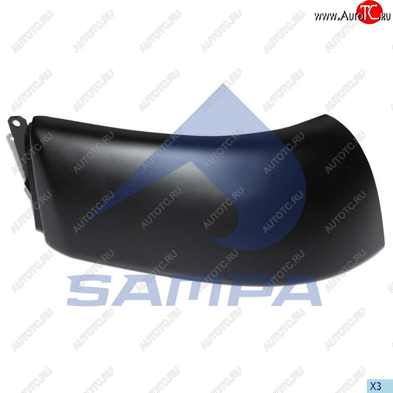 2 199 р. Бампер VOLVO FH 2V правая часть (металл) SAMPA SAMPA 18300263  с доставкой в г. Кемерово