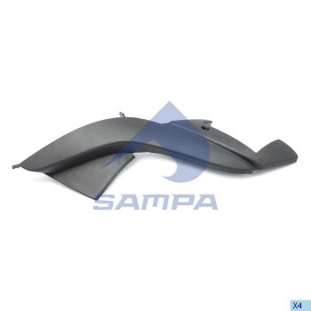 222 р. Панель VOLVO FH кабины правая угловая SAMPA SAMPA 18300271  с доставкой в г. Кемерово. Увеличить фотографию 1