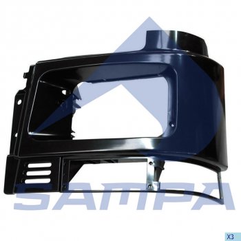 2 459 р. Облицовка VOLVO FM10,12 фары левой SAMPA SAMPA 18300274  с доставкой в г. Кемерово. Увеличить фотографию 1
