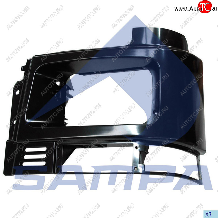 2 459 р. Облицовка VOLVO FM10,12 фары левой SAMPA SAMPA 18300274  с доставкой в г. Кемерово
