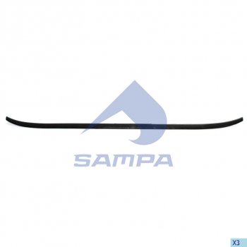 1 369 р. Молдинг VOLVO FH 3 version козырька солнцезащитного SAMPA SAMPA 18300458  с доставкой в г. Кемерово. Увеличить фотографию 1