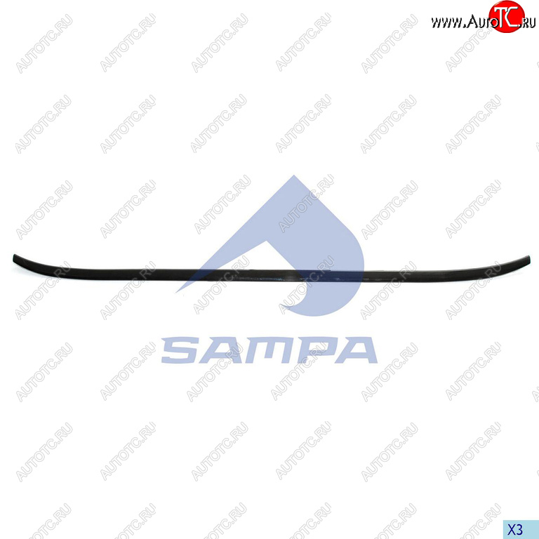 1 369 р. Молдинг VOLVO FH 3 version козырька солнцезащитного SAMPA SAMPA 18300458  с доставкой в г. Кемерово