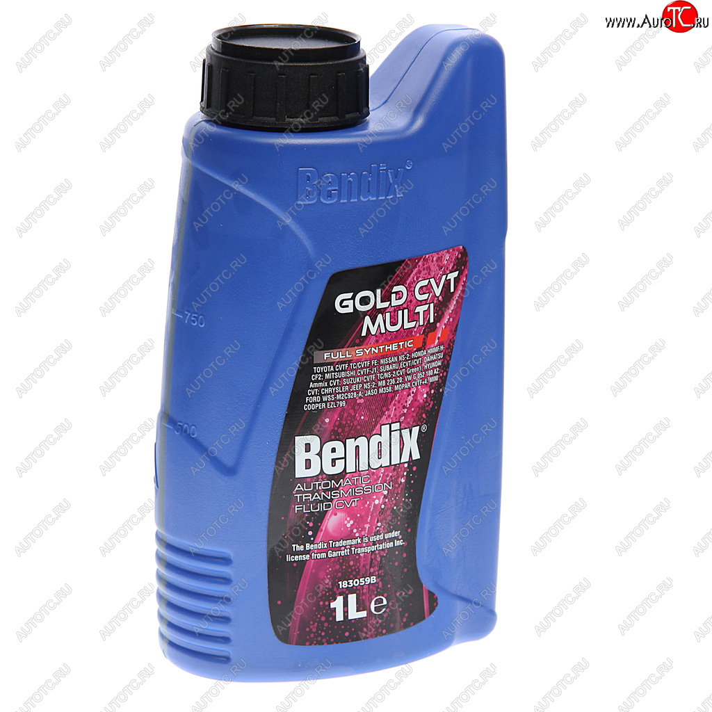 829 р. Масло трансмиссионное CVT для вариаторов GOLD MULTI синт.1л BENDIX BENDIX 183059b  с доставкой в г. Кемерово