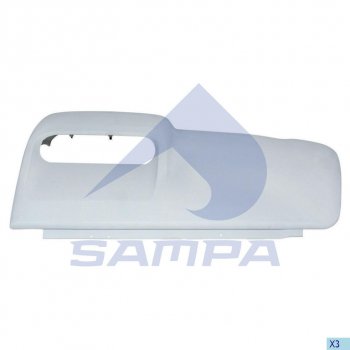 3 199 р. Панель SCANIA 4 series кабины угловая правая SAMPA SAMPA 18400014  с доставкой в г. Кемерово. Увеличить фотографию 1