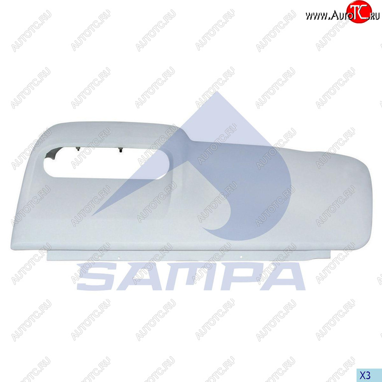 3 199 р. Панель SCANIA 4 series кабины угловая правая SAMPA SAMPA 18400014  с доставкой в г. Кемерово
