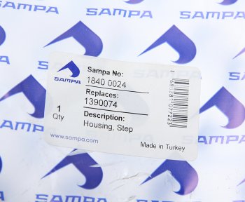 749 р. Накладка SCANIA подножки правая SAMPA SAMPA 18400024  с доставкой в г. Кемерово. Увеличить фотографию 3