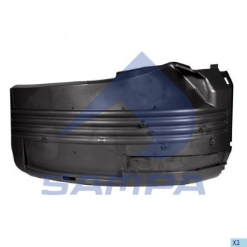 3 999 р. Подкрылок SCANIA R114,124,144 series кабины передний левый,задний правый SAMPA SAMPA 18400027  с доставкой в г. Кемерово. Увеличить фотографию 1