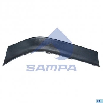 989 р. Кожух SCANIA 4,P,R,CP,CR series крыла переднего левый SAMPA SAMPA 18400028  с доставкой в г. Кемерово. Увеличить фотографию 1