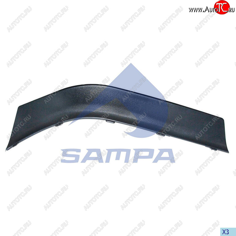 989 р. Кожух SCANIA 4,P,R,CP,CR series крыла переднего левый SAMPA SAMPA 18400028  с доставкой в г. Кемерово