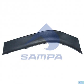 1 199 р. Накладка SCANIA крыла переднего SAMPA SAMPA 18400029  с доставкой в г. Кемерово. Увеличить фотографию 1