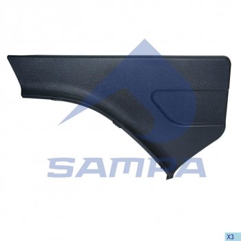 1 249 р. Накладка SCANIA 4,P,R,CP,CR series крыла переднего левая SAMPA SAMPA 18400031  с доставкой в г. Кемерово. Увеличить фотографию 1