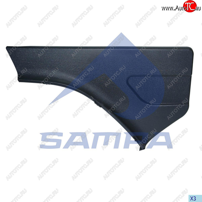 1 249 р. Накладка SCANIA 4,P,R,CP,CR series крыла переднего левая SAMPA SAMPA 18400031  с доставкой в г. Кемерово