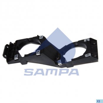 679 р. Кронштейн SCANIA R,P,G,T series крепления фары левой (пластик) SAMPA SAMPA 18400146  с доставкой в г. Кемерово. Увеличить фотографию 1