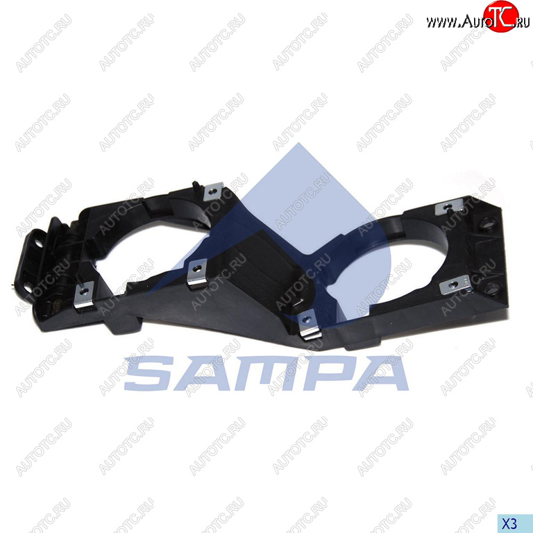 679 р. Кронштейн SCANIA R,P,G,T series крепления фары левой (пластик) SAMPA SAMPA 18400146  с доставкой в г. Кемерово