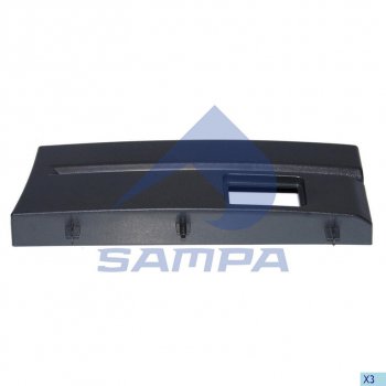 1 489 р. Накладка SCANIA P,R series подножки левая SAMPA SAMPA 18400177  с доставкой в г. Кемерово. Увеличить фотографию 1