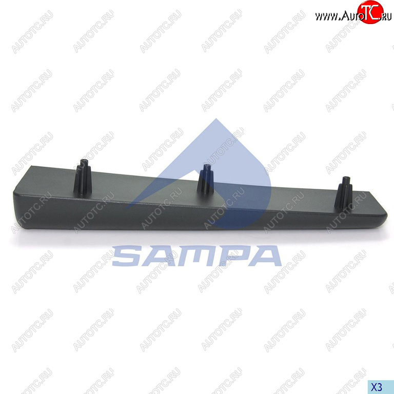 529 р. Накладка подножки SCANIA правая SAMPA SAMPA 18400180  с доставкой в г. Кемерово