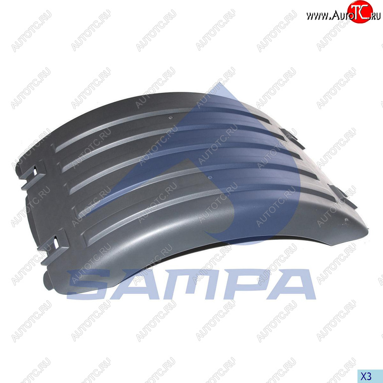 2 049 р. Крыло SCANIA P,R,4 series заднее средняя часть SAMPA SAMPA 18400255  с доставкой в г. Кемерово