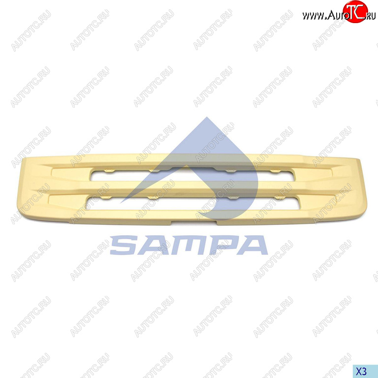 9 499 р. Решетка радиатора SCANIA 6 series,P (h=33см) SAMPA SAMPA 18400281  с доставкой в г. Кемерово