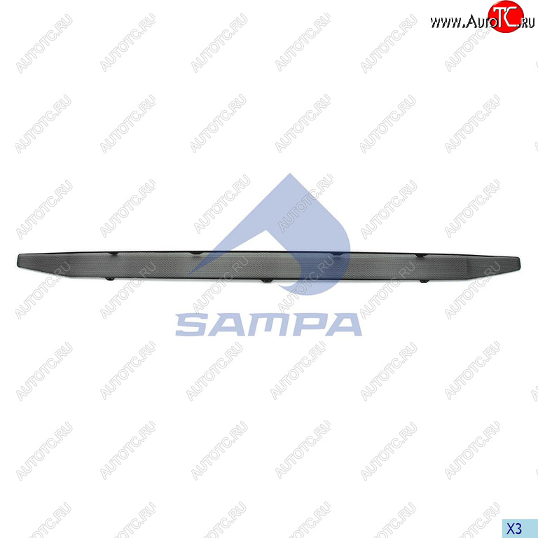 2 199 р. Накладка SCANIA 6 series подножки откидной нижней (L=33см) SAMPA SAMPA 18400283  с доставкой в г. Кемерово