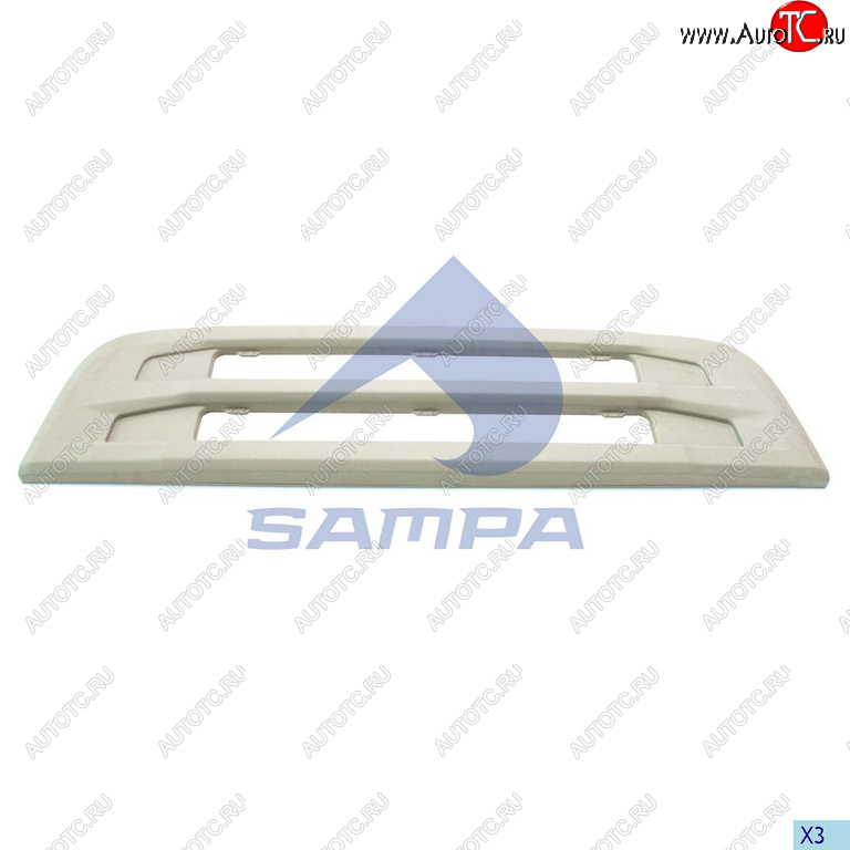 8 999 р. Решетка радиатора SCANIA 6 series,R (h=38см) SAMPA SAMPA 18400318  с доставкой в г. Кемерово