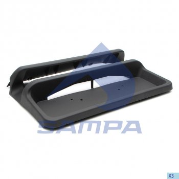 1 659 р. Накладка SCANIA 4,5 series крыла заднего правая (под фонарь) SAMPA SAMPA 18400329  с доставкой в г. Кемерово. Увеличить фотографию 1
