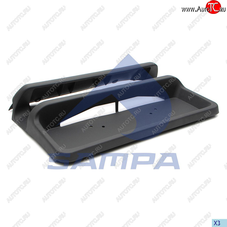 1 659 р. Накладка SCANIA 4,5 series крыла заднего правая (под фонарь) SAMPA SAMPA 18400329  с доставкой в г. Кемерово