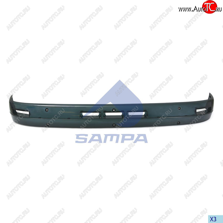 5 799 р. Козырек SCANIA 4 series солнцезащитный SAMPA SAMPA 18400406  с доставкой в г. Кемерово