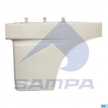 5 699 р. Накладка DAF F95,105XF двери левой SAMPA SAMPA 18500008  с доставкой в г. Кемерово. Увеличить фотографию 1