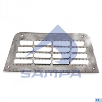 1 249 р. Накладка подножки DAF 95XF верхняя SAMPA SAMPA 18500012  с доставкой в г. Кемерово. Увеличить фотографию 1
