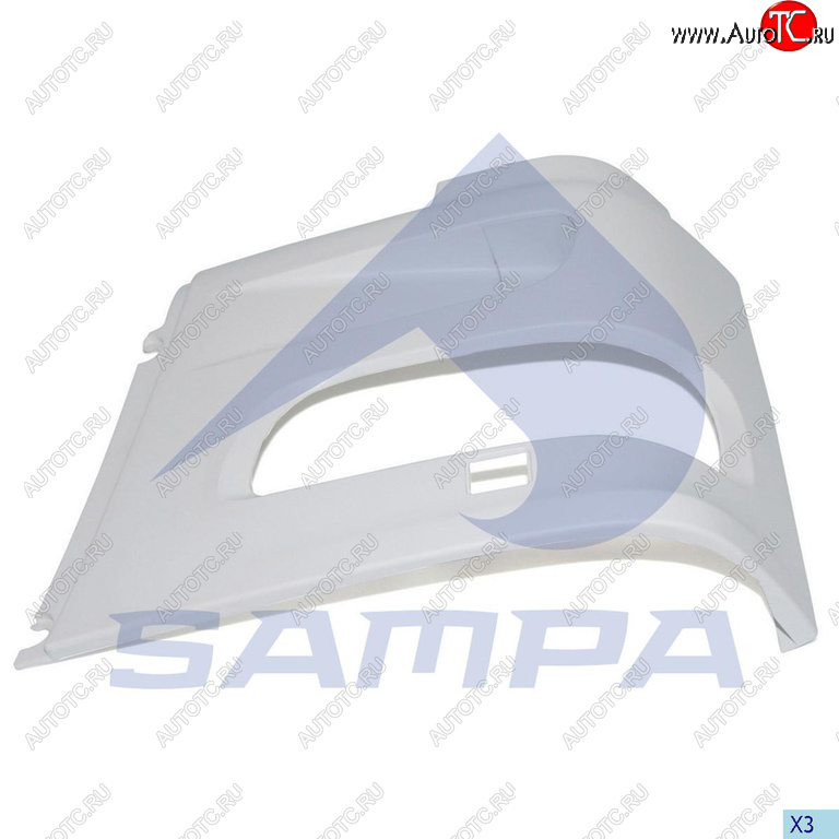 3 799 р. Облицовка DAF F95,105XF фары левой SAMPA SAMPA 18500083  с доставкой в г. Кемерово
