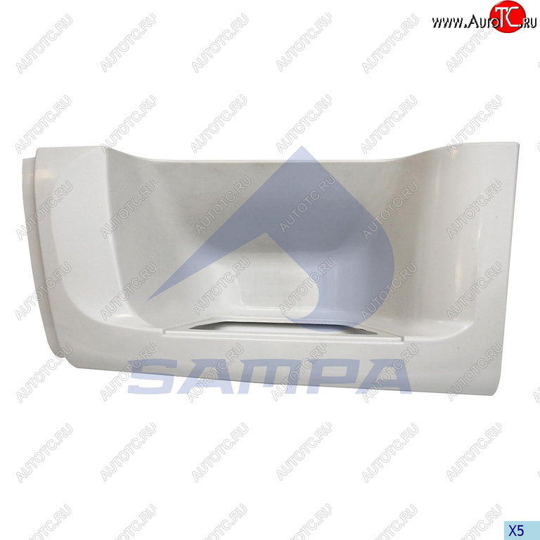 1 259 р. Подножка DAF XF95,105 левая SAMPA SAMPA 18500133  с доставкой в г. Кемерово
