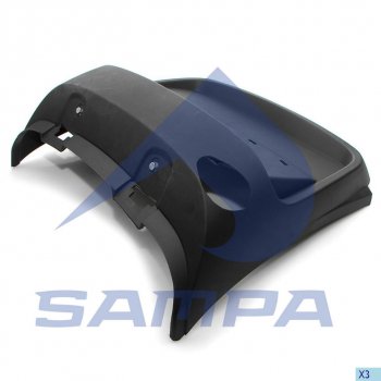 2 299 р. Крыло DAF заднее правое (с кронштейном) SAMPA SAMPA 18500219  с доставкой в г. Кемерово. Увеличить фотографию 1
