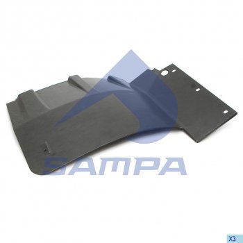 3 289 р. Крыло DAF переднее правое передняя часть SAMPA SAMPA 18500226  с доставкой в г. Кемерово. Увеличить фотографию 1
