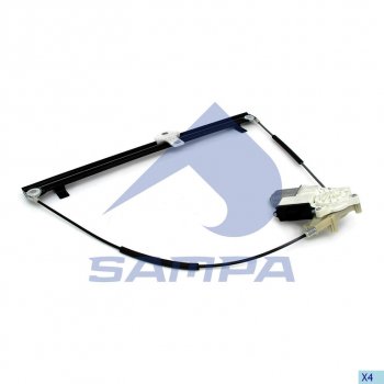 11 399 р. Стеклоподъемник DAF двери правый электрический в сборе SAMPA SAMPA 18500238  с доставкой в г. Кемерово. Увеличить фотографию 1