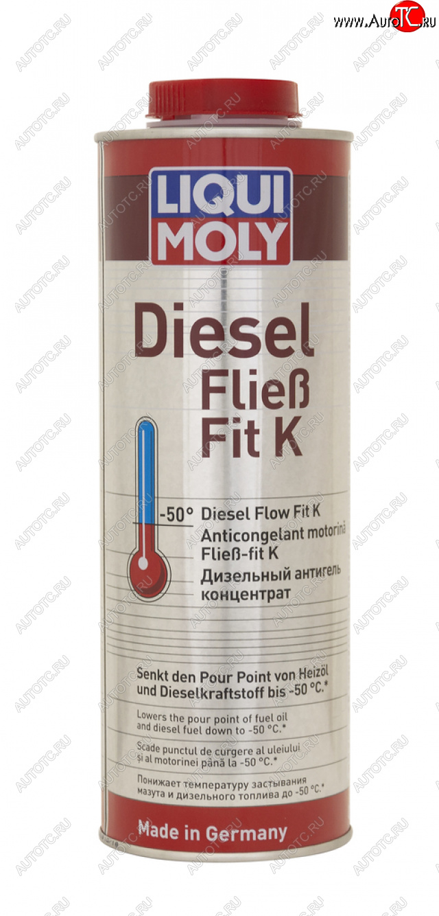 2 889 р. Антигель дизельного топлива 1л концентрат 1:1000 -31С LIQUI MOLY LIQUI MOLY 1878  с доставкой в г. Кемерово