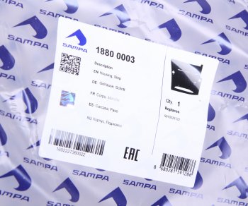 4 999 р. Панель RENAULT Premium подножки ступени правой SAMPA SAMPA 18800003  с доставкой в г. Кемерово. Увеличить фотографию 3