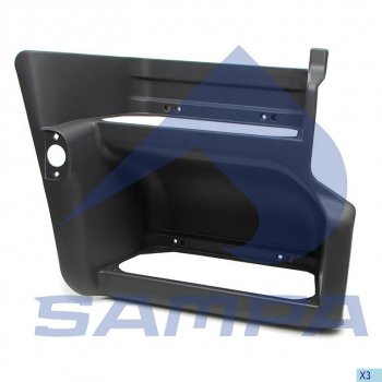 3 999 р. Панель RENAULT Kerax подножки ступени правой SAMPA SAMPA 18800149  с доставкой в г. Кемерово. Увеличить фотографию 1
