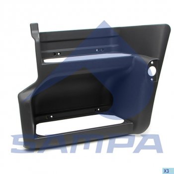 4 099 р. Панель RENAULT Kerax подножки ступени левой SAMPA SAMPA 18800150  с доставкой в г. Кемерово. Увеличить фотографию 1
